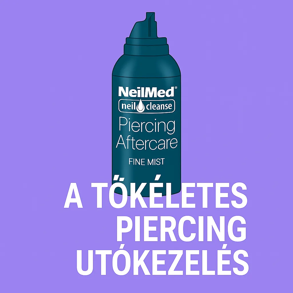 NeilMed Piercing Aftercare – steril sóoldat piercing utókezeléshez