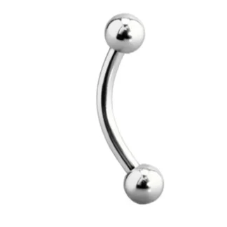 Banán alakú piercingek