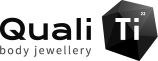 QualiTi piercing ékszer logó