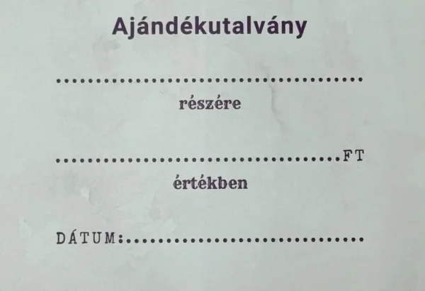 LilaCsiga ajándékutalvány piercing szúráshoz