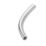 Implantátum minőségű titánium banán piercing szár belső menettel, 1.2 mm átmérővel