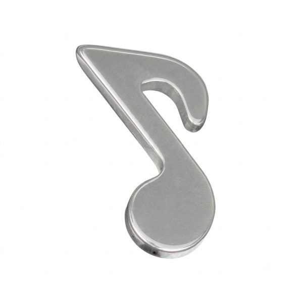 Music Note hangjegy alakú titán piercing fejrész