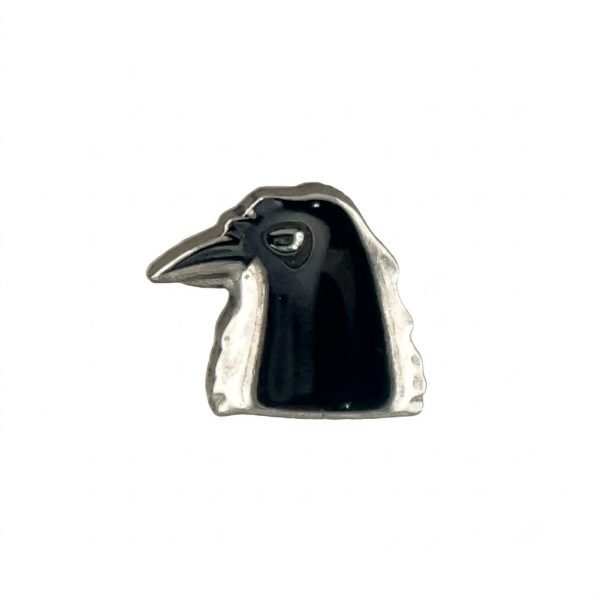 Raven holló fej alakú részletgazdag titán piercing fejrész