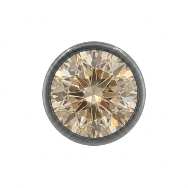 titan-golyozaras-karika-pezsgoszinu-disc Pezsgőszínű Cubic Zirconia Crystal disc golyózáras titán karika piercinghez