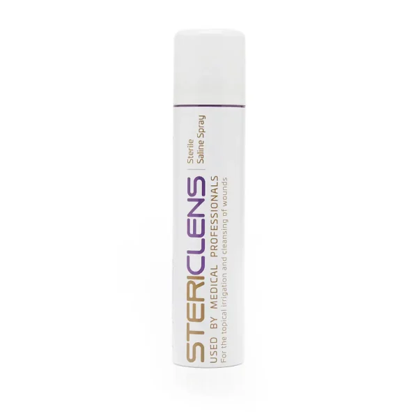 Stericlens 240 ml sebtisztító spray - Főkép Stericlens steril sebtisztító sósoldat spray 240 ml