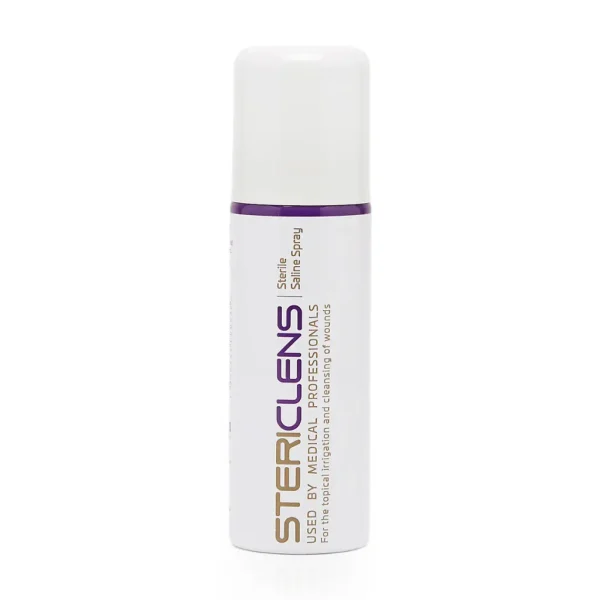 Stericlens 100 ml sebtisztító spray - Főkép Stericlens steril sebtisztító sósoldat spray 100 ml